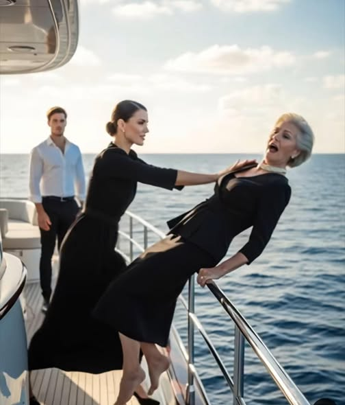 Przywitaj się z rekinami”, wyszeptała moja synowa, gdy spowodowała mój