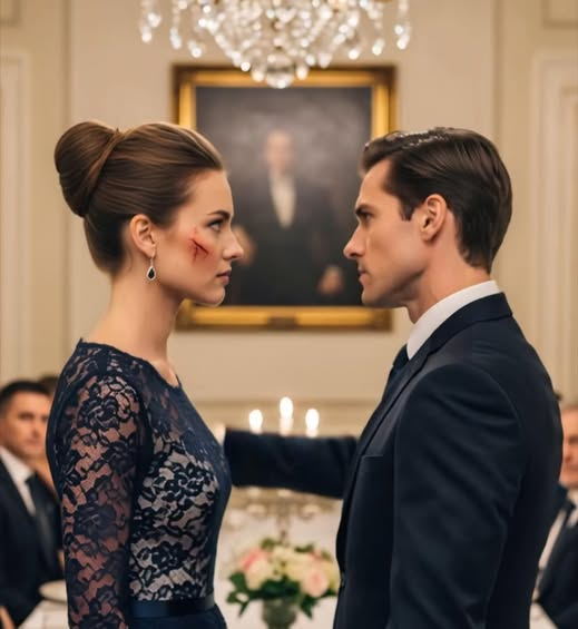 Podczas kolacji z rodziną uderzył ją, ale nie wziął pod uwagę, że ona