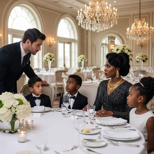 Milioner spotyka swoją czarnoskórą byłą żonę w restauracji