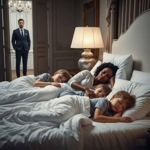 Żadna pokojówka nie przeżyła dnia z trojaczkami miliardera… dopóki