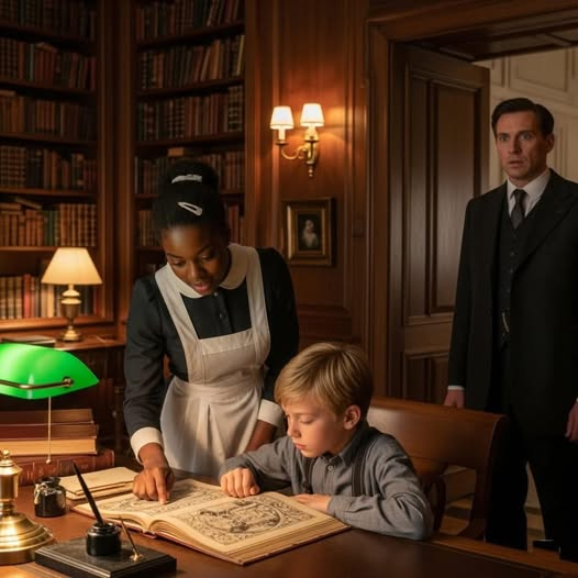 „Syn miliardera oblał każdy test — dopóki nowa czarna pokojówka go nie