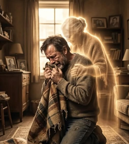 Po śmierci mojej matki znaleźliśmy trzy pasujące do siebie stare koce