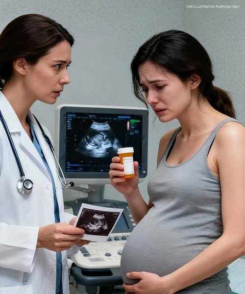 Podczas mojej ostatniej wizyty prenatalnej, korytarz Szpitala Ogólnego