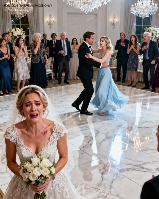 Na moim własnym ślubie mój mąż uniósł kieliszek i szepnął: „Ten taniec