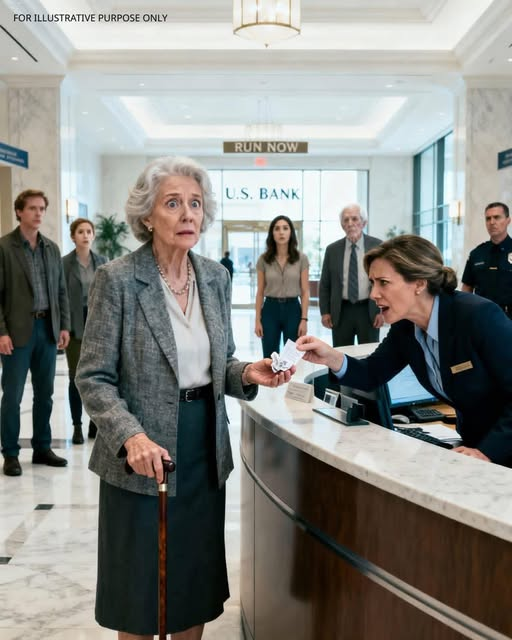 Poszedłem do banku z moją synową, nie spodziewając się niczego więcej