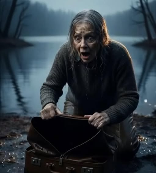 Widziałem, jak moja synowa wrzuca ciężki garnitur do jeziora i odjeżdż