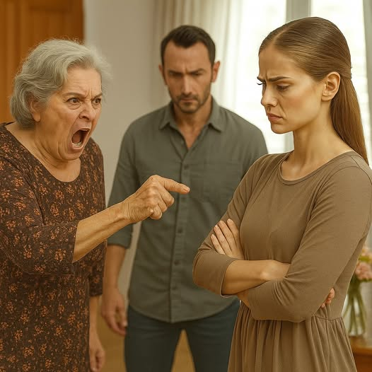 — Zamknij się! — wrzeszczała teściowa, domagając się, żebym oddała jej