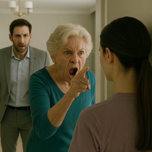 — Nie wychylaj się z pokoju, bezczelna! Jak pokażesz swoją gębę, to do