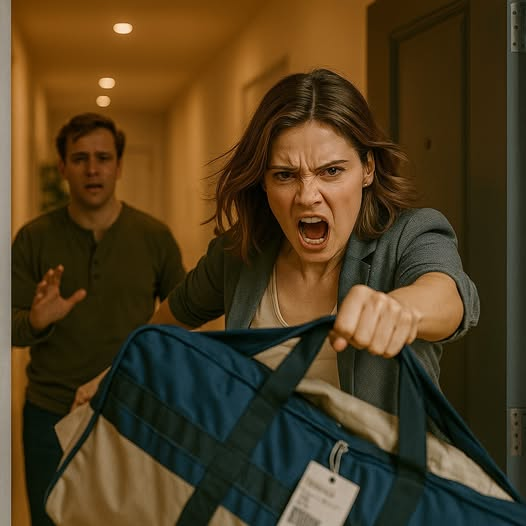 — To nie jest prezent dla twojej mamy, to moje mieszkanie! — wykrzyknę