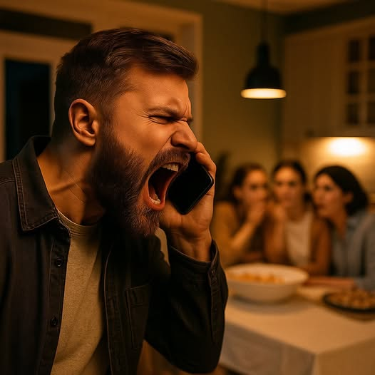 — Gdzie ty się podziewasz? Moja rodzina przyjechała w gości, czekają