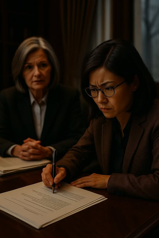 — Pańska teściowa już wszystko podpisała, została tylko pani podpis