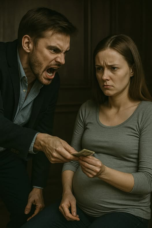 Nie potrzebuję dziecka od szarej myszki — rzucił, wręczając jej pienią