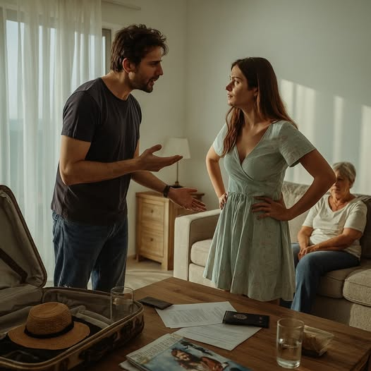 — Jaki miesiąc miodowy? Mama potrzebuje opieki, a nie twoje plaże! Jed