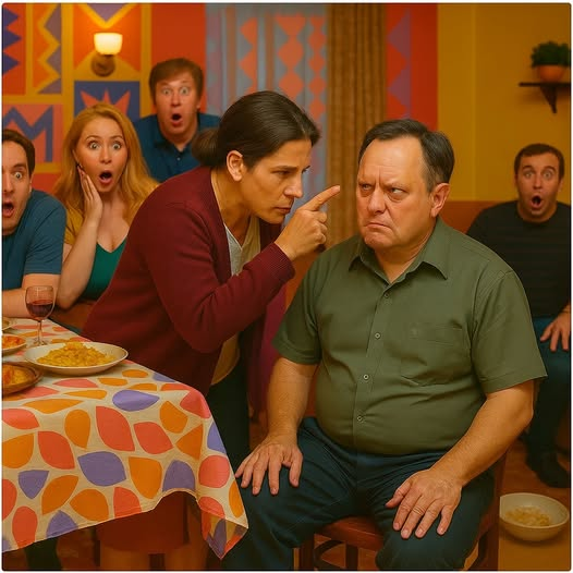 — Coś twoja żonka kiepsko dogadza gościom, musisz ją lepiej wychować —