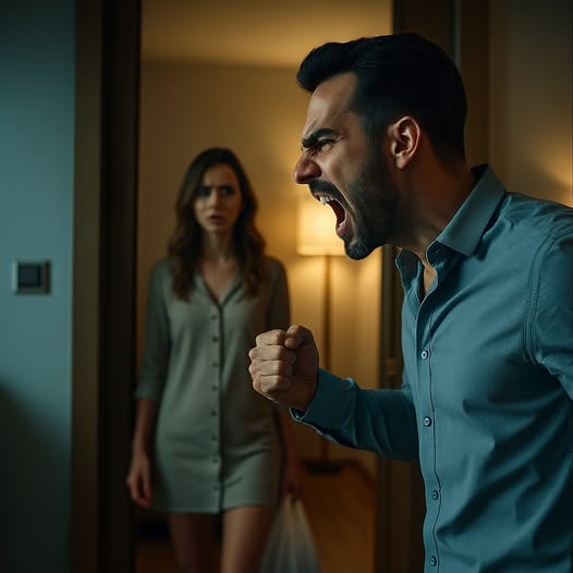 — Gdzie się włóczysz?! Przecież mówiłem ci, że mam dziś gości! — wście