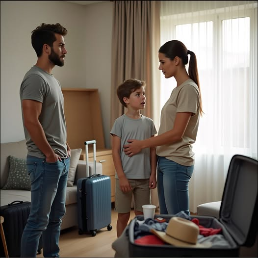 — Jeszcze raz twoja mama popsuje nam urlop — pojedziemy tylko we dwoje