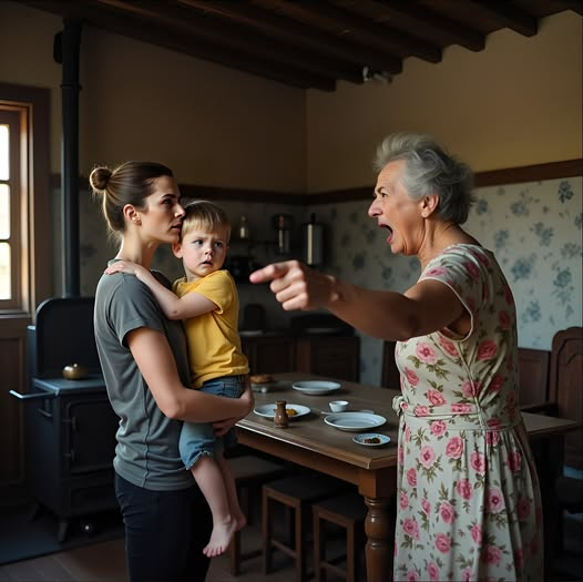 — Zabierz swojego cherlaka i wynoś się stąd, ten dom podarował mi mój