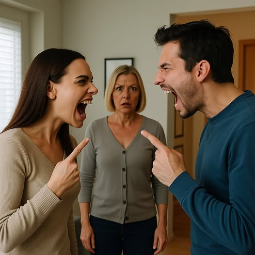 – Mama nigdzie się nie wyprowadzi! To ty pójdziesz na ulicę! – krzycza