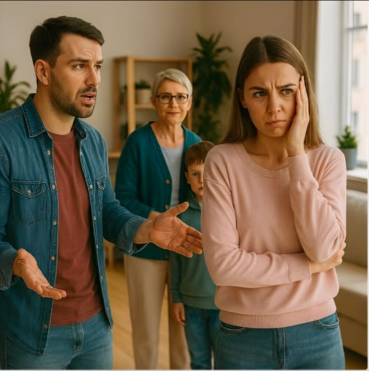 Mieszkanie jest przestronne. Teraz mama i mój syn będą z nami mieszkać