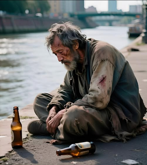 Wadim wpatrzył się w bezdomnego i rozpoznał w nim chirurga, który urat